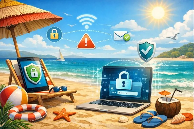 Verano ciberseguro: recomendaciones para navegar seguros en Internet