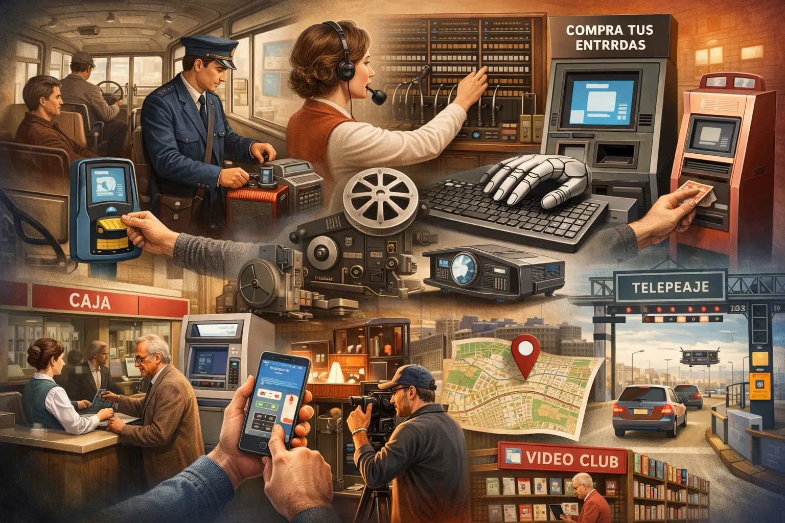 Puestos de trabajo que desaparecieron (o casi) por la tecnología