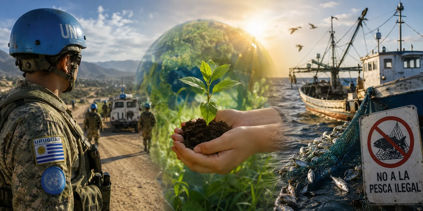 Paz, medio ambiente y océanos: tres mensajes que invitan a construir un futuro mejor