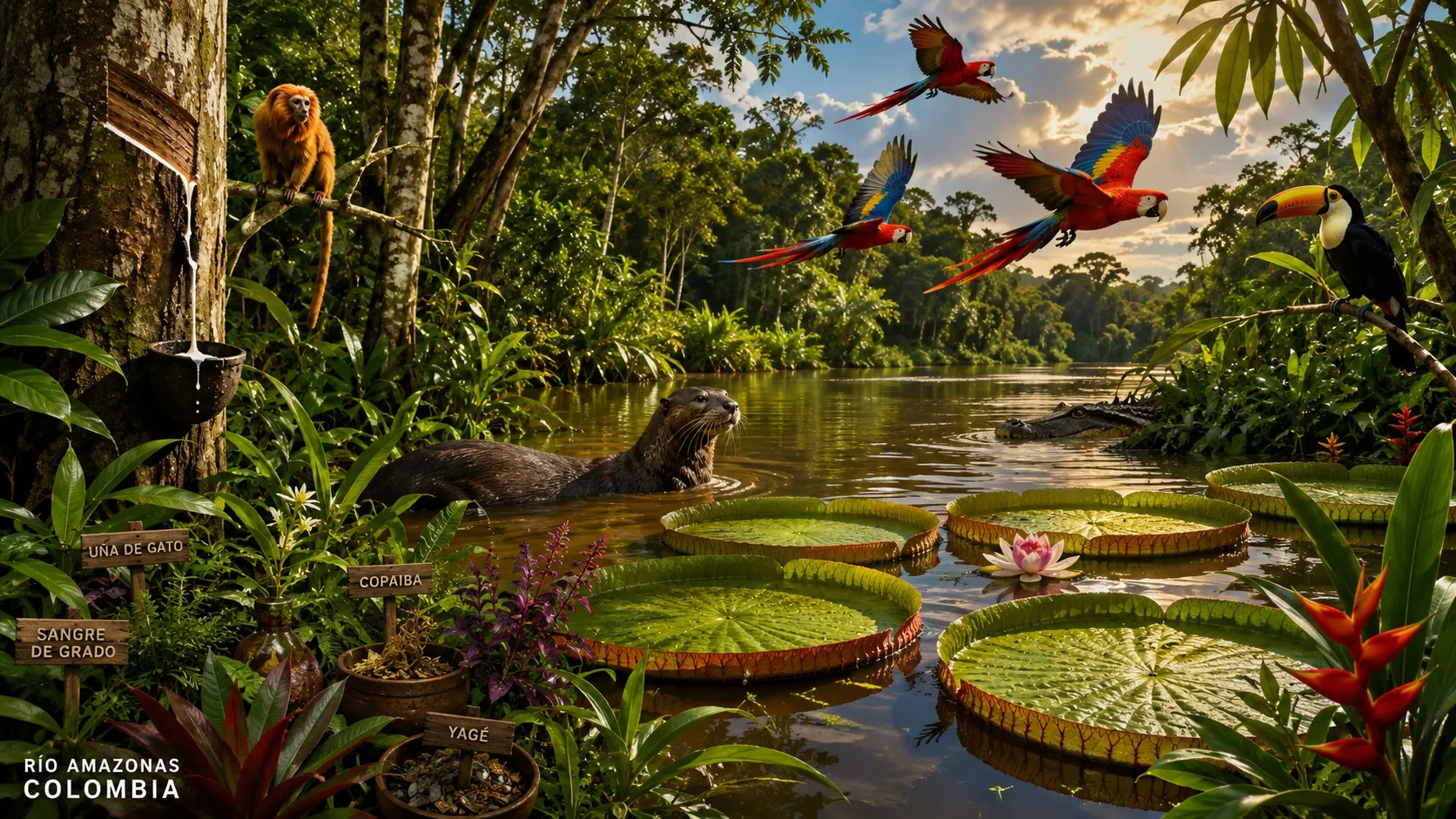 Amazonía Colombiana: biodiversidad, pueblos indígenas y el corazón verde del Trapecio Amazónico