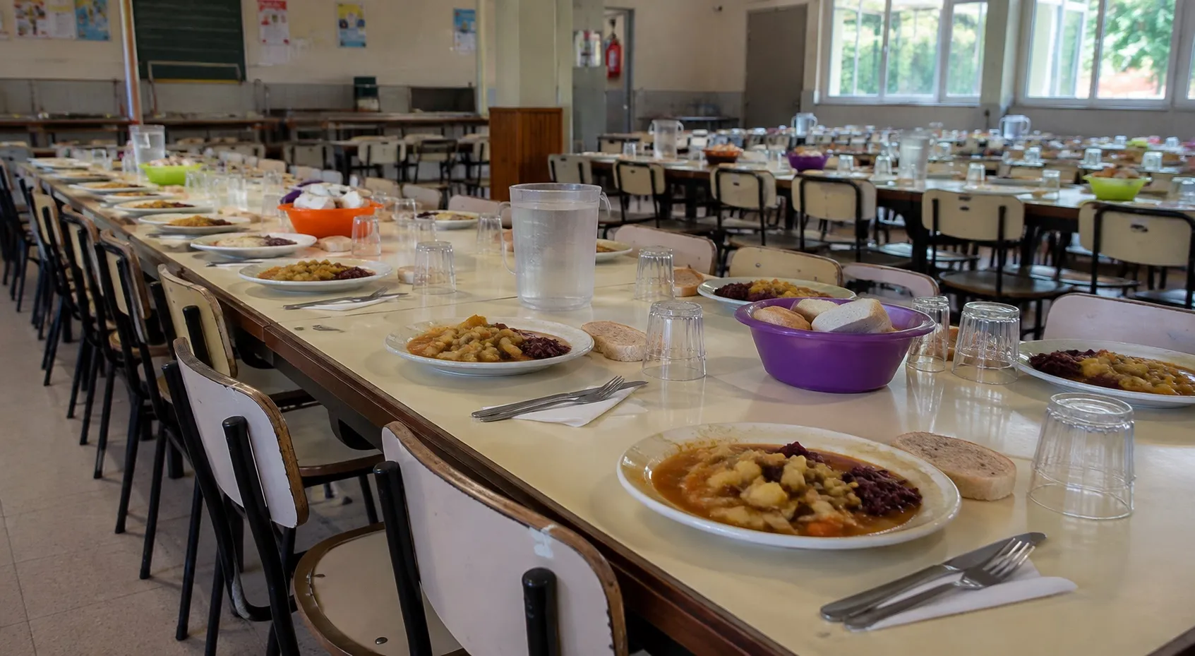 Paro en escuelas de Montevideo: así se garantizará la alimentación de los escolares este jueves