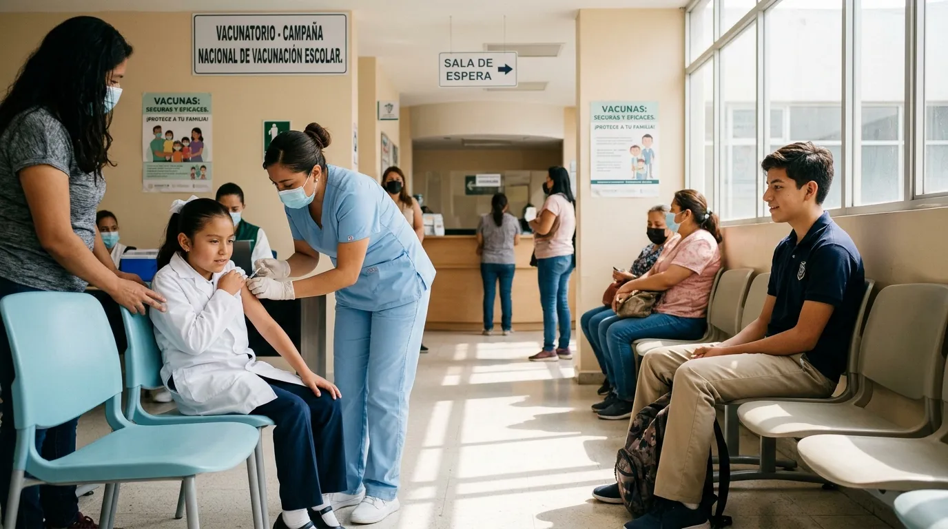 Jornada de Vacunación Meningocócica 20 de agosto: Vacunatorios sin agenda 9 a 15 años.