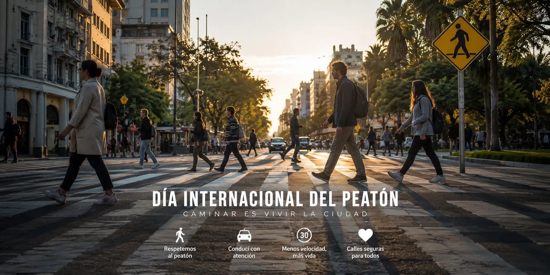 Día Internacional del Peatón: unos 600 estudiantes participaron en una jornada de seguridad vial en San Carlos