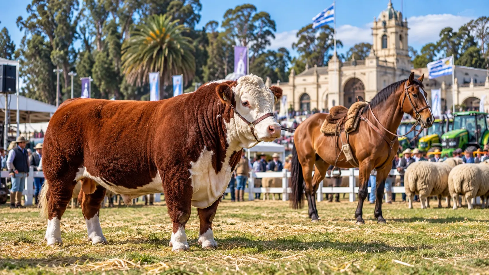 Expo Prado 2026: Fratti puso el foco en el agua, la producción y el futuro del campo uruguayo