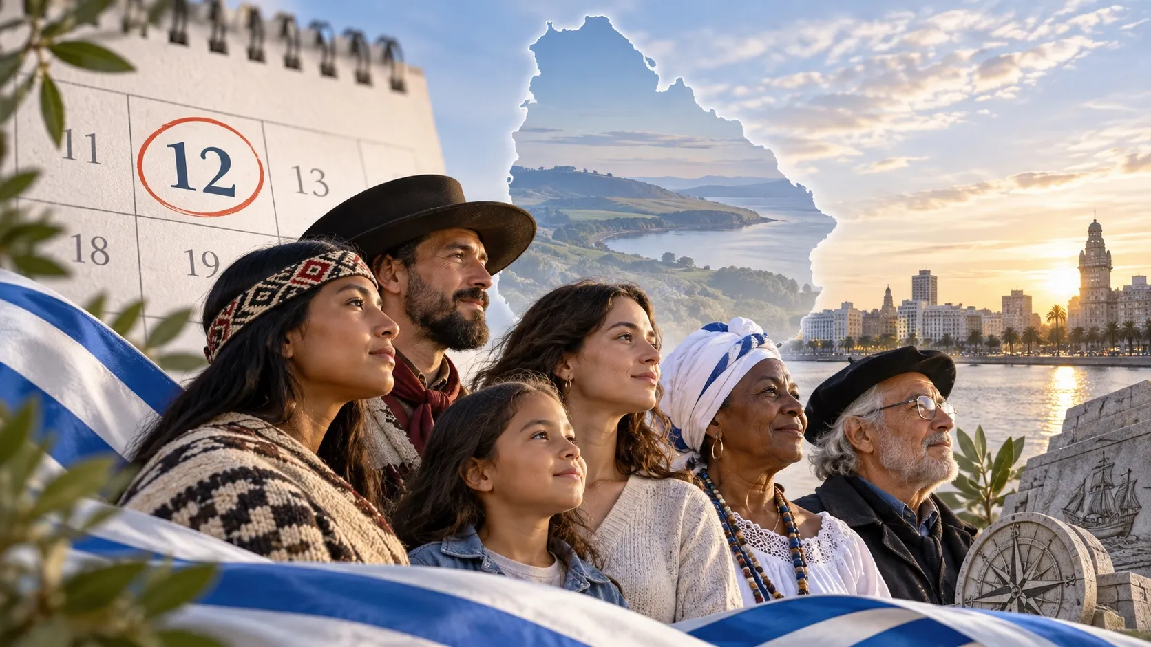12 de octubre en Uruguay