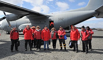 Gabinete Interministerial en Asuntos Antárticos de Uruguay se reúne en la Base Artigas
