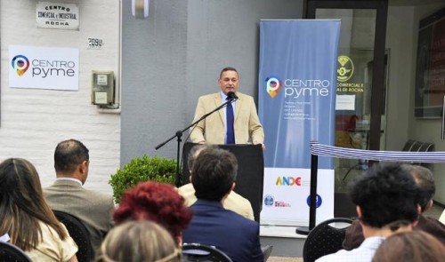 ANDE inauguró en Rocha el décimo Centro Pyme del país