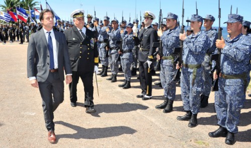 Lacalle Pou participó del 204.° aniversario de la Armada Nacional