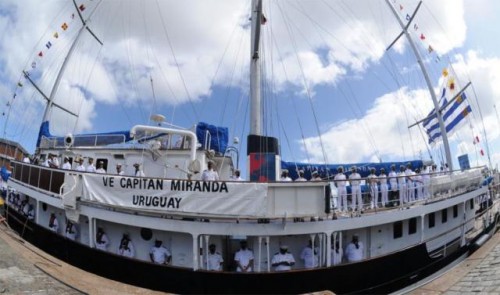 Tras dos años de inactividad, el velero escuela “Capitán Miranda” inició su 32.° viaje de instrucción