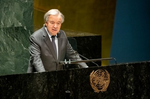 La alerta nuclear en Rusia es escalofriante no sólo para Ucrania, sino para el mundo, dice Guterres a la Asamblea General
