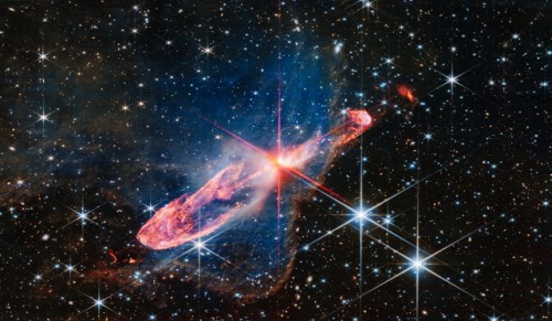Telescopio Webb captura una imagen muy detallada de estrellas en formación activa
