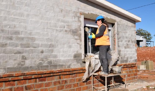 Mevir avanza en obras de 60 viviendas en Guichón