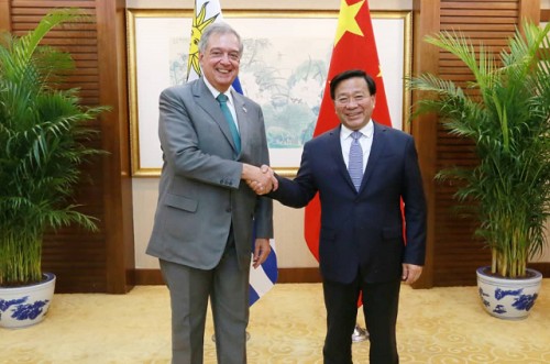 Mattos se reuné con el nuevo ministro de Agricultura y Asuntos Rurales de China